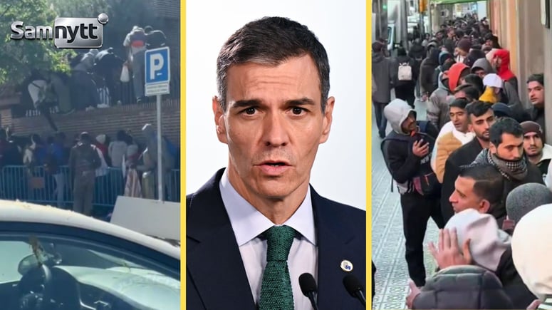 Artikelbild för artikeln: Efter spanska amnestin för illegala - migrantkaos vid ambassader: "Invasion"