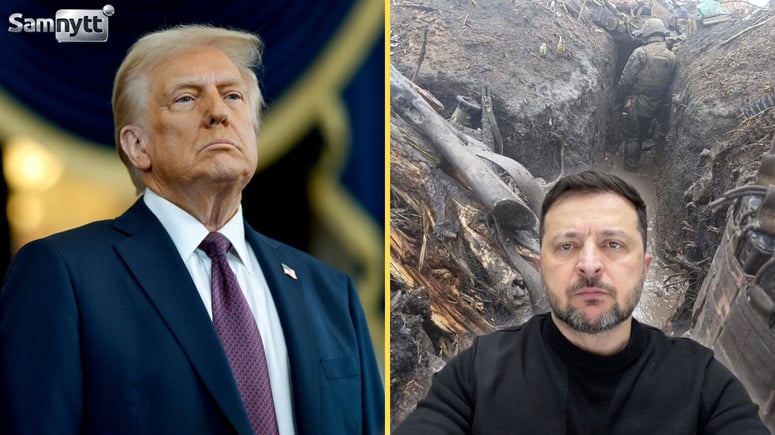 Artikelbild för artikeln: Trump-bomben: “Ukraina är militärt besegrat – syns inte i fake news”