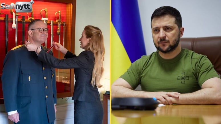Artikelbild för artikeln: ÖB får Ukrainas högsta militära utmärkelse: "Sverige står vid er sida så länge det krävs"