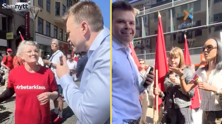 Artikelbild för artikeln: VIDEO: Se när ingen socialdemokrat kan svara på frågor