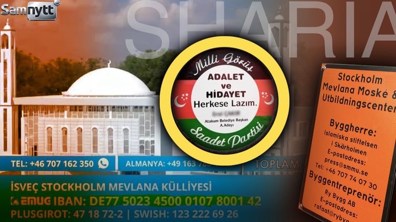Artikelbild för artikeln: Misstanken: Turkiska islamister samlar in pengar till jättemoskén i Stockholm