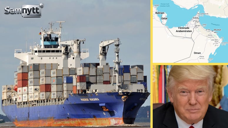 Artikelbild för artikeln: Fortsatt spänt läge mellan USA och Iran med attacker i Hormuzsundet