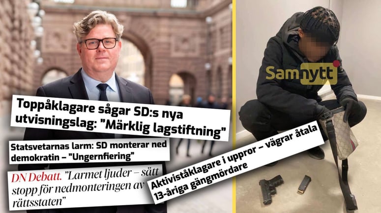 Artikelbild för artikeln: Regeringen: Trams att demokratin är hotad för att vi skärper straffen
