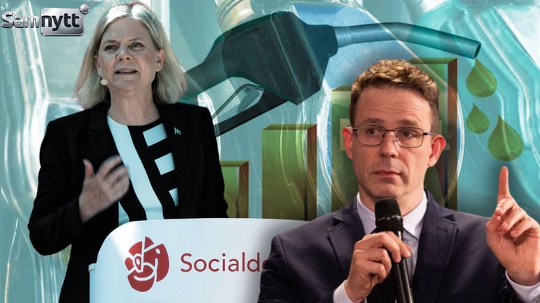 Artikelbild för artikeln: Dieselpriserna, tiokronan och Magdalena Anderssons bristande trovärdighet