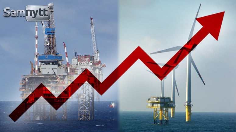 Artikelbild för artikeln: Kriget i Mellanöstern lyfter både olja och vind – energibolagen går starkt