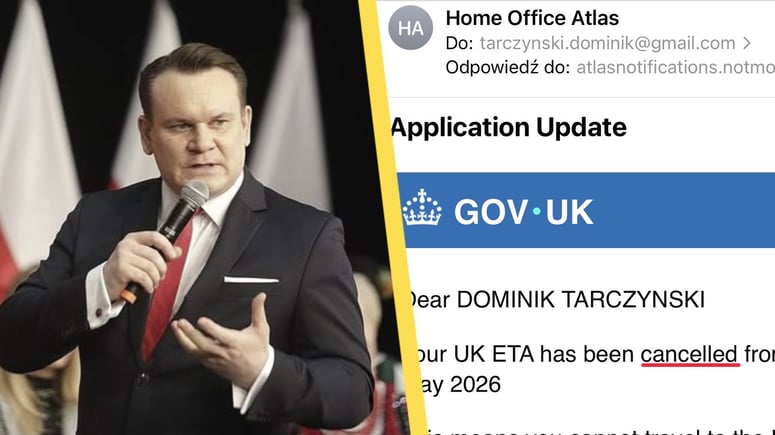 Artikelbild för artikeln: Polsk EU-parlamentariker stoppas inför patriotiskt massmöte