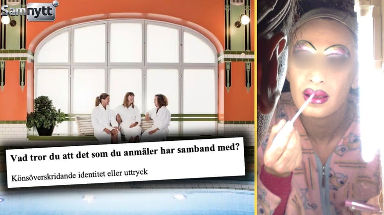 Artikelbild för artikeln: "Transkvinna" som visar sitt manliga könsorgan för kvinnor i badhuset blev av med medlemskapet - nu anmäler han