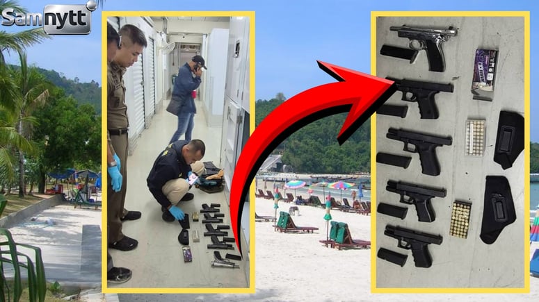 Artikelbild för artikeln: "Svensken" Ahmed Mohamed jagas i Thailand - polisen hittade vapengömma