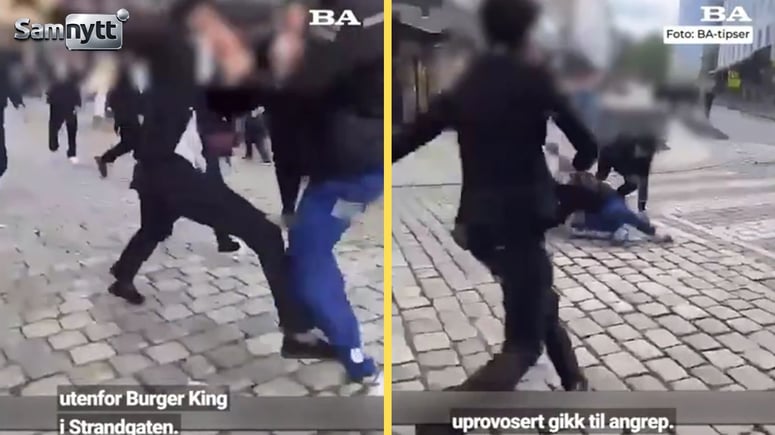 Artikelbild för artikeln: Media mörkar invandrarvåld på nationaldagen - video togs bort