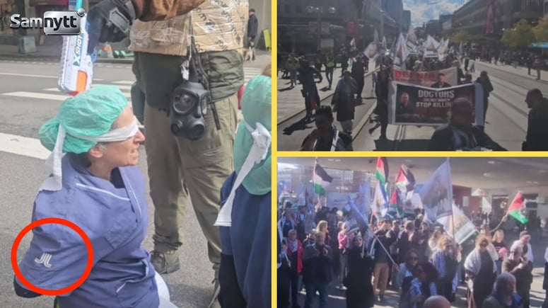 Artikelbild för artikeln: Nu deltar Region Stockholm i palestinademonstrationer