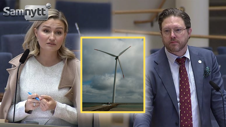 Artikelbild för artikeln: SD pressar Busch om vindkraftsindustrins och SR:s påverkanskampanj: ”Är vi en del av rysk desinformation?”