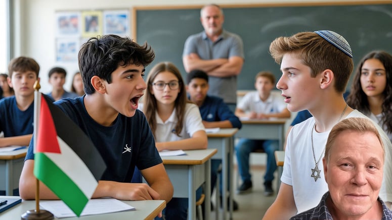 Artikelbild för artikeln: Dagerlind: När elever uttrycker judehat kallar forskarna det ”positionering”