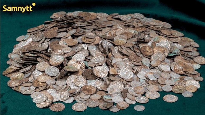 Artikelbild för artikeln: Staten löser in unik vikingatida skatt – upphittare får fyra miljoner kronor