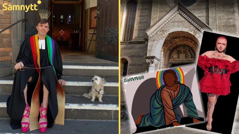 Artikelbild för artikeln: Präst i klackskor tar transor till kyrkan