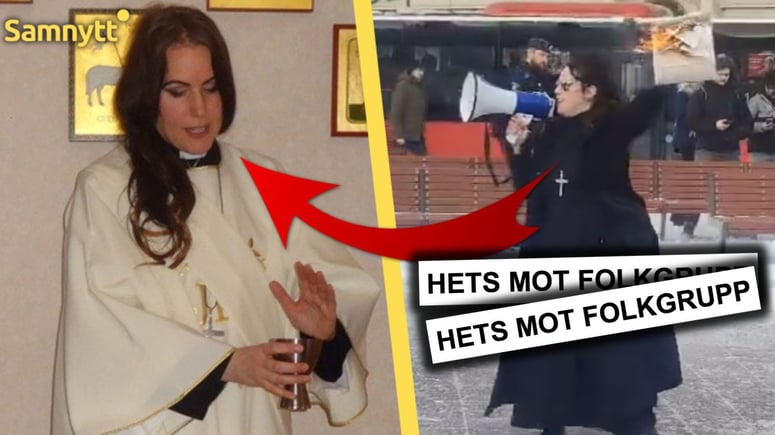 Artikelbild för artikeln: Präst sa att "muslimer måste flytta" från Sverige - åtalas för åsiktsbrott