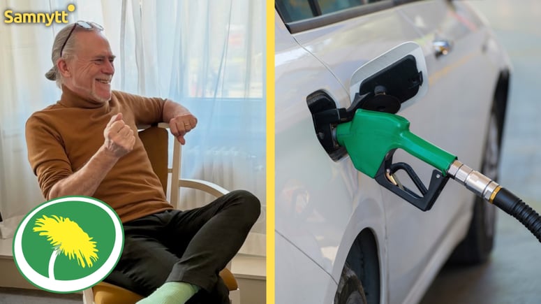 Artikelbild för artikeln: Tidö-utredaren: 3 kronor dyrare drivmedel - välkomnas av MP
