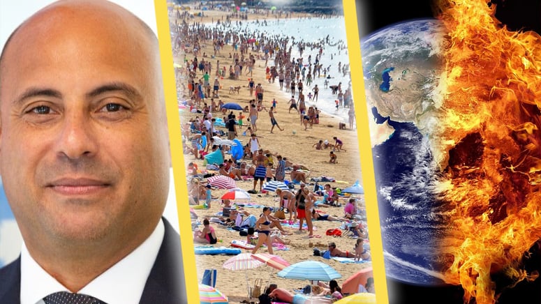 Artikelbild för artikeln: Efterlängtad sommarvärme över Europa – men FN:s 'klimatchef' slår larm om ”brutal” klimatkris