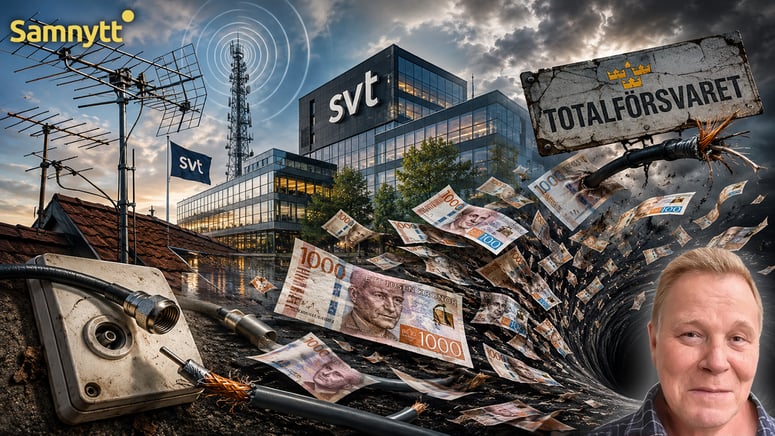 Artikelbild för artikeln: Dagerlind: SVT:s verkliga problem är inte Tidöregeringen – det är ett dött marknät