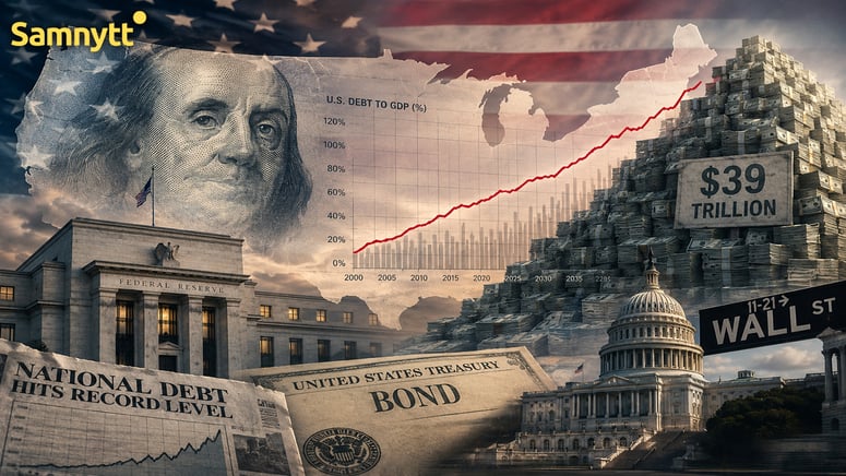 Artikelbild för artikeln: Toppekonomens analys: 5 vägar för USA växande skuldberg