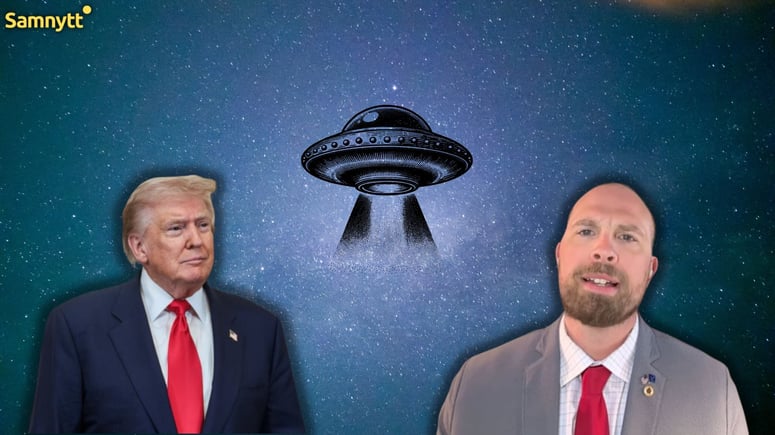 Artikelbild för artikeln: Trump pressas för full transparens kring ufo-filer