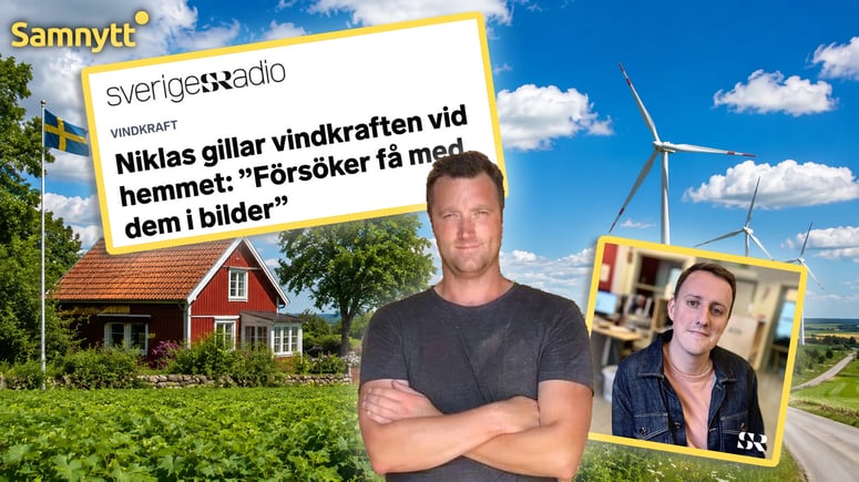 Artikelbild för artikeln: SR avpublicerar artikel om vindkraftspositiv Ölandsbo – intervjuad sitter i styrelsen för vindkraftsbolag