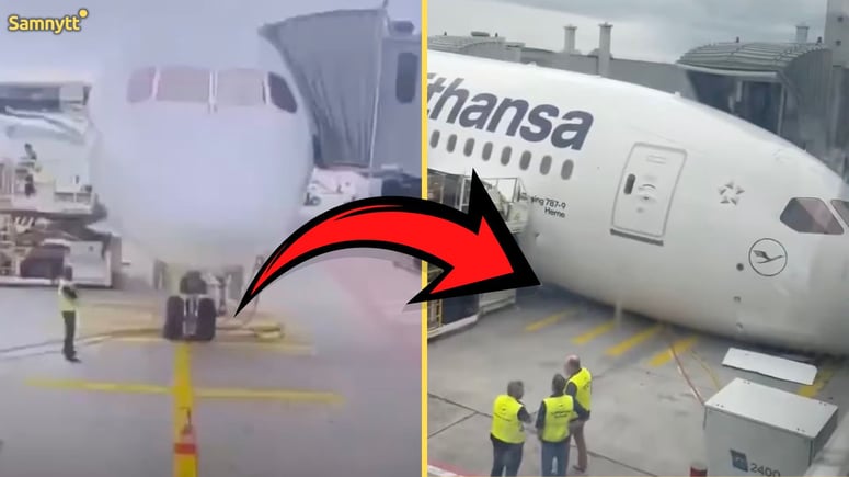 Artikelbild för artikeln: VIDEO: Skräcken före avgång - flygplanet kollapsar