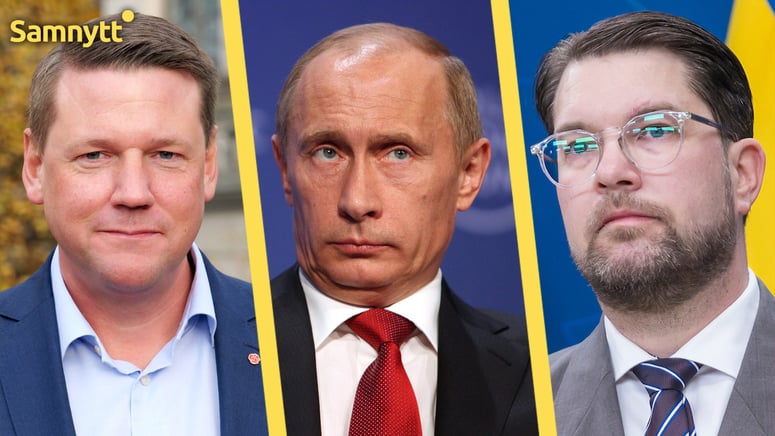 Artikelbild för artikeln: Socialdemokraterna drar ”rysskortet” mot SD – trots partiets tydliga kurs mot Nato