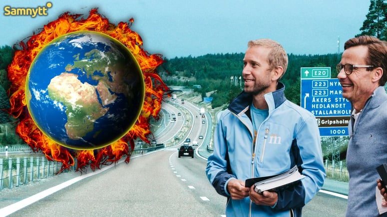 Artikelbild för artikeln: Kommun vill sänka hastighet på motorväg - ska rädda planeten