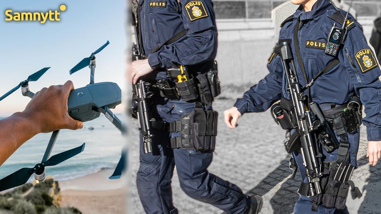 Artikelbild för artikeln: Polisens storsatsning inför nationaldagen och midsommar – gripa onyktra drönarpiloter