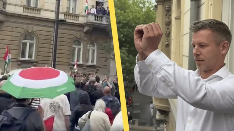 Artikelbild för artikeln: Protester i Ungern när nya regeringen accepterar EU:s migrationspakt