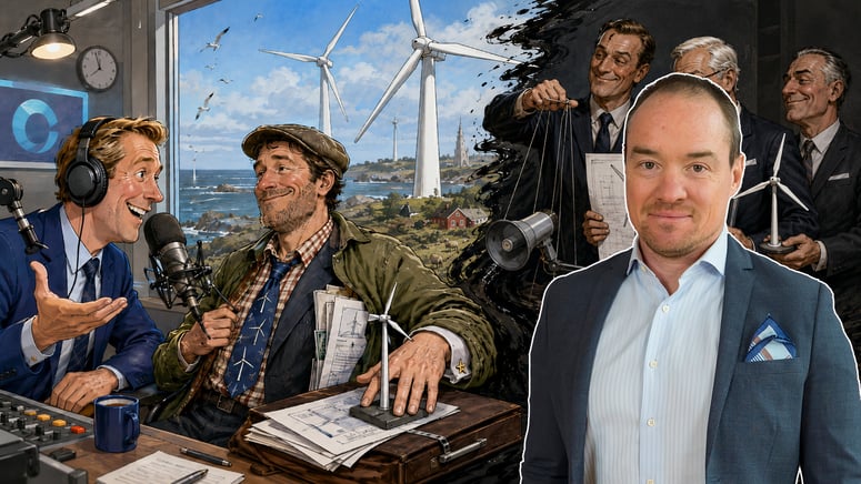 Artikelbild för artikeln: Ekeroth: "Statsmedia går vindkraftslobbyn ärenden