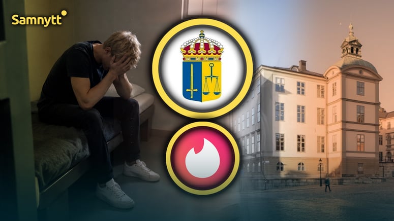 Artikelbild för artikeln: ”Oaktsam våldtäkt” efter Tinderdejt – hovrätten fastställer 54 månaders fängelse