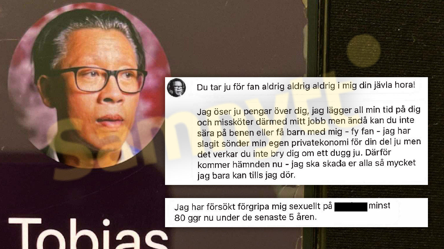 Artikelbild för artikeln: Expo-grundaren döms för hot mot sexvägrande sambo - så blir straffet