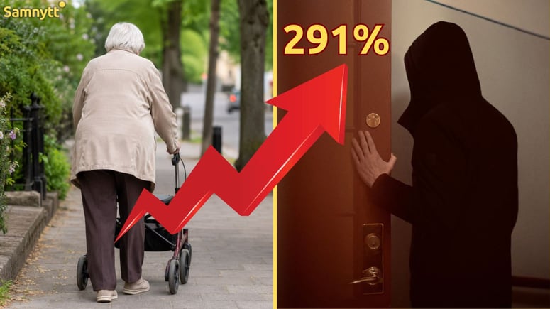 Artikelbild för artikeln: Pensionärskvinnor plundras allt oftare - hårdast drabbade av bedrägerier