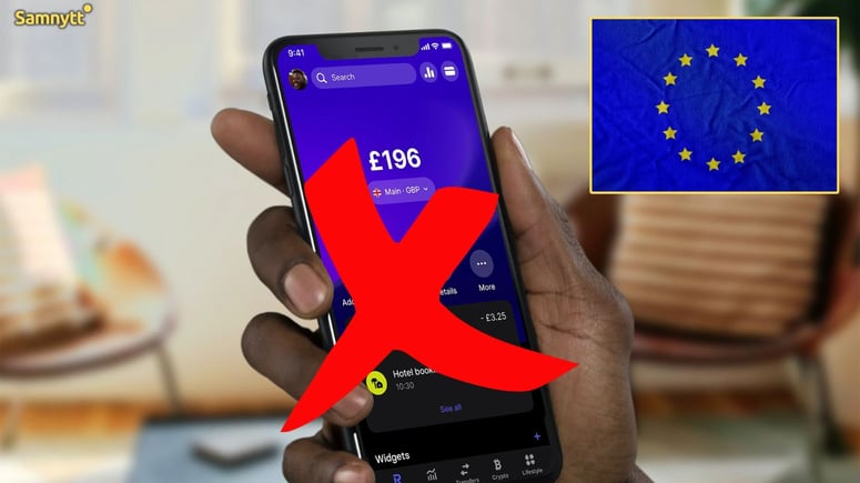 Artikelbild för artikeln: EU bromsar banken Revolut – för att bolaget växer för snabbt