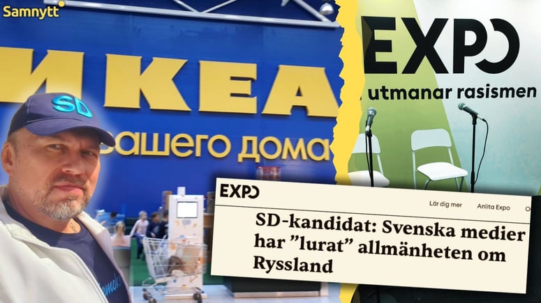 Artikelbild för artikeln: Expo hänger ut SD-politiker och tidigare Ikea-chef som Putinkramare – men mejlen visar något annat