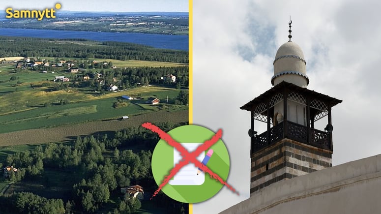 Artikelbild för artikeln: Namninsamling mot moskébygge stoppades: "Jag är orolig"