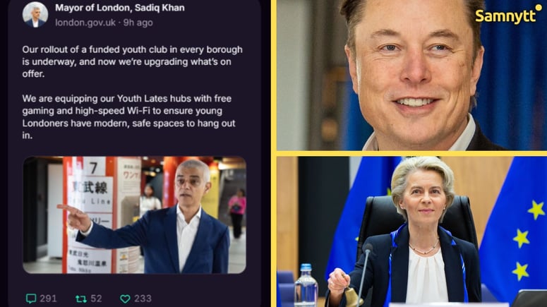 Artikelbild för artikeln: Svensk startup utmanar Elon Musks X - får stöd av EU-toppar