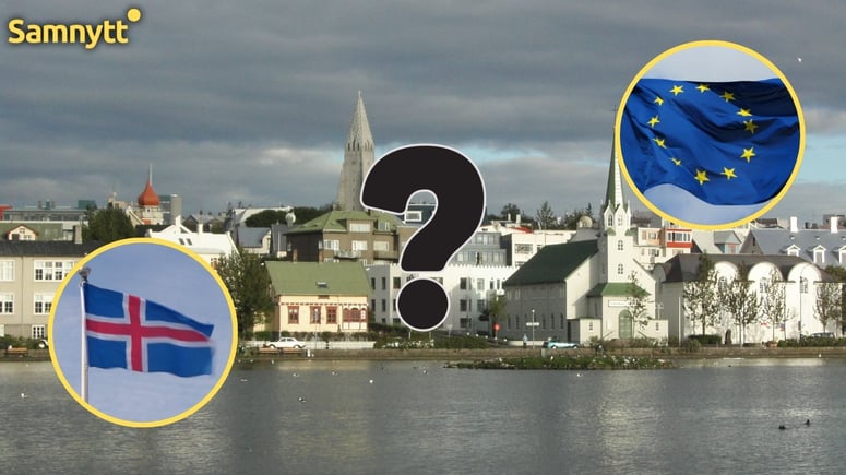 Artikelbild för artikeln: Island går till folkomröstning om EU - frågan splittrar landet