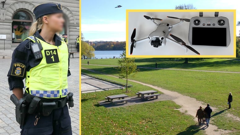 Artikelbild för artikeln: Pappa flög drönare med sin dotter - åtalas