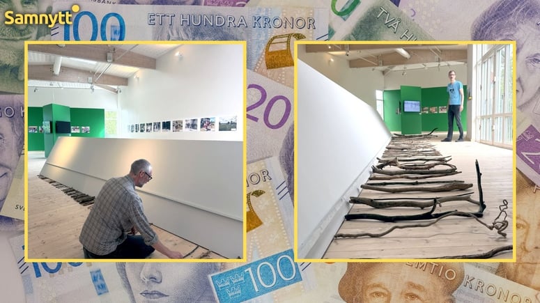 Artikelbild för artikeln: Konstprojekt utsåg den bästa pinnen - så mycket kostade det