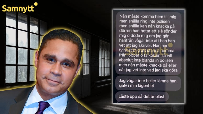 Artikelbild för artikeln: SVT-profil misstänks hotat döda ex-partner och tagit strypgrepp på henne