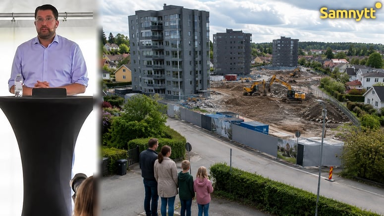 Artikelbild för artikeln: SD:s vallöfte: Villaägare ska kunna stoppa S-tvångsblandningen med medborgarveto