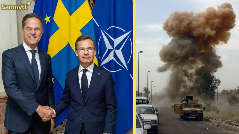Artikelbild för artikeln: Journalistens fråga: Är Nato en försvarsallians efter regimskiften i Libyen och Irak? - Så svarar Rutte