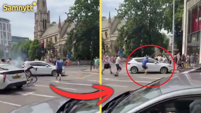 Artikelbild för artikeln: VIDEO: Migrant åtalas efter misstänkt bilattack mot fotgängare i London