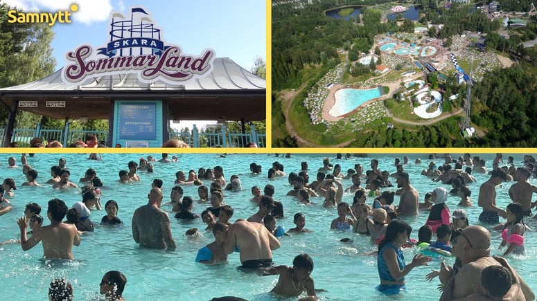 Artikelbild för artikeln: Familj semestrade på Skara sommarland - fick migrantchock: "Inte Sverige"