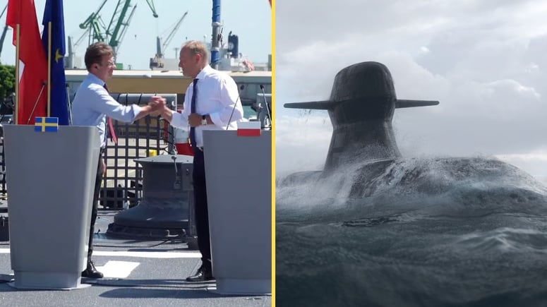 Artikelbild för artikeln: Polen köper ubåtar för nära 50 miljarder av Saab