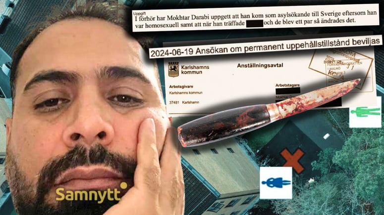 Artikelbild för artikeln: Mokhtar sökte asyl som homosexuell - men hade relation med ukrainskan han slaktade i svartsjuka