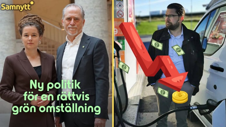 Artikelbild för artikeln: Sverige blir lågprisland för bränsle – skatten sänks med tre kronor