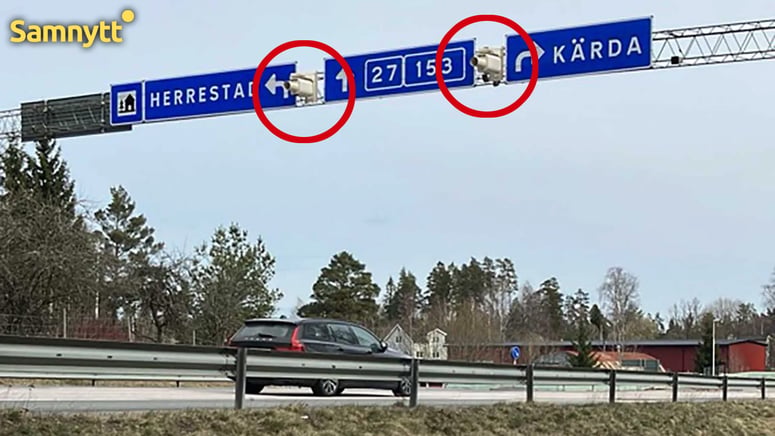 Artikelbild för artikeln: Nya superfartkameror gömmer sig bland vägskyltarna – avslöjar mer än fortkörning